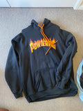 Sample flames hoodie