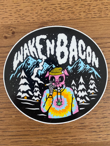 Wake n Bacon Sticker